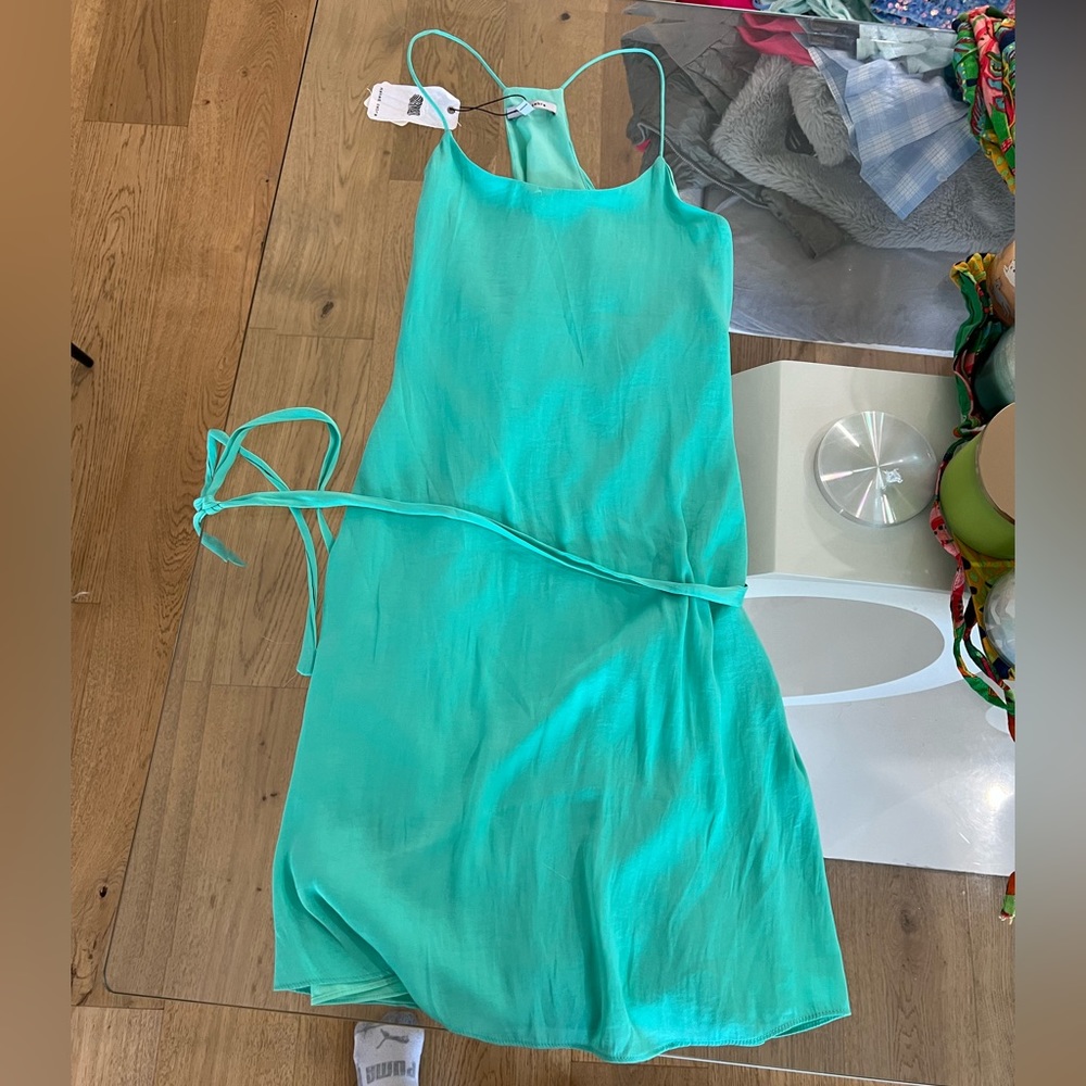 Teal Dress